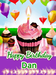 Happy Birthday Dan GIF