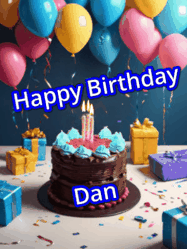 Happy Birthday Dan GIF