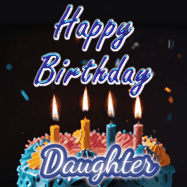 Happy Birthday Daughter GIF