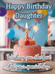 Happy Birthday Daughter GIF