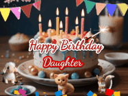 Happy Birthday Daughter GIF