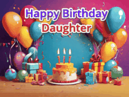 Happy Birthday Daughter GIF