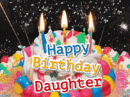 Happy Birthday Daughter GIF