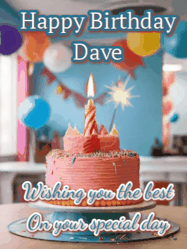 Happy Birthday Dave GIF