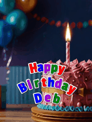 Happy Birthday Deb GIF