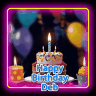 Happy Birthday Deb GIF