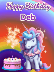 Happy Birthday Deb GIF