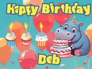 Happy Birthday Deb GIF