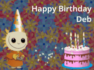 Happy Birthday Deb GIF