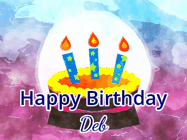 Happy Birthday Deb GIF