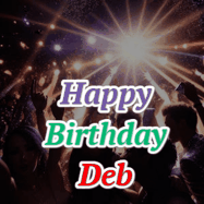 Happy Birthday Deb GIF