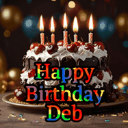 Happy Birthday Deb GIF