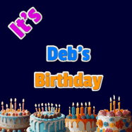 Happy Birthday Deb GIF