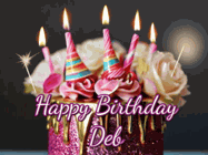 Happy Birthday Deb GIF