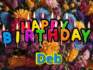 Happy Birthday Deb GIF