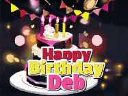 Happy Birthday Deb GIF