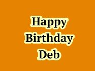 Happy Birthday Deb GIF