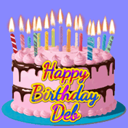Happy Birthday Deb GIF