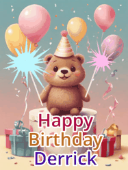 Happy Birthday Derrick GIF