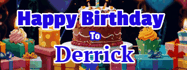 Happy Birthday Derrick GIF