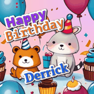 Happy Birthday Derrick GIF
