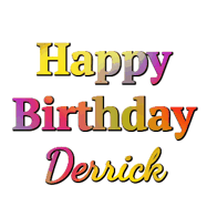 Happy Birthday Derrick GIF