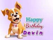 Happy Birthday Devin GIF