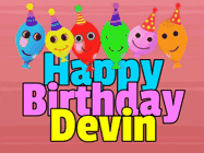 Happy Birthday Devin GIF