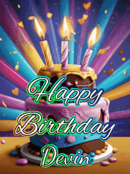 Happy Birthday Devin GIF