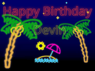 Happy Birthday Devin GIF