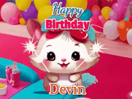Happy Birthday Devin GIF