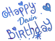 Happy Birthday Devin GIF