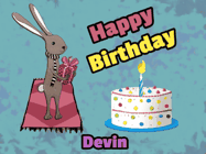 Happy Birthday Devin GIF