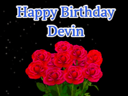 Happy Birthday Devin GIF