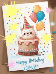 Happy Birthday Devin GIF