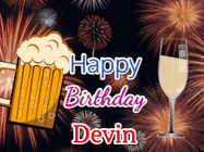 Happy Birthday Devin GIF