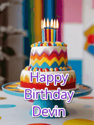 Happy Birthday Devin GIF