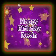 Happy Birthday Devin GIF