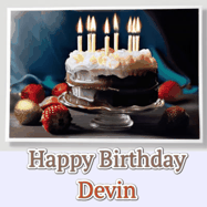 Happy Birthday Devin GIF