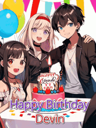 Happy Birthday Devin GIF