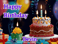 Happy Birthday Devin GIF