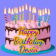 Happy Birthday Devin GIF