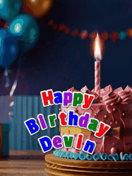 Happy Birthday Devin GIF