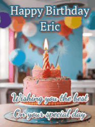 Happy Birthday Eric GIF