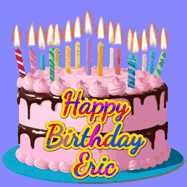 Happy Birthday Eric GIF