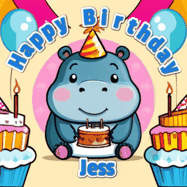 Happy Birthday Jess GIF