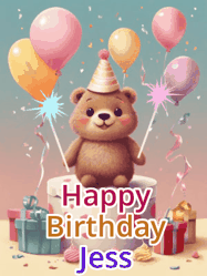 Happy Birthday Jess GIF