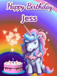 Happy Birthday Jess GIF