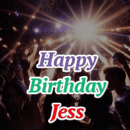 Happy Birthday Jess GIF