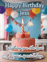 Happy Birthday Jess GIF